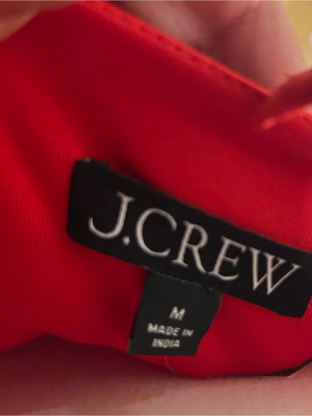 J. Crew Linen Red Halter Maxi Dress with Pockets Medium